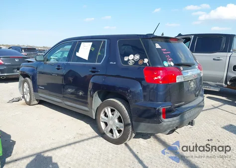 2017 GMC Terrain Sle-1 из США, поврежденный, VIN 2GKALMEK5H6141490